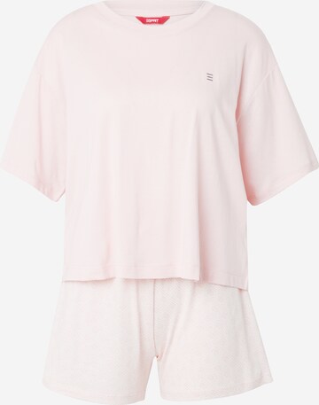 ESPRITKratke hlače za spavanje 'Amelia' - roza boja: prednji dio