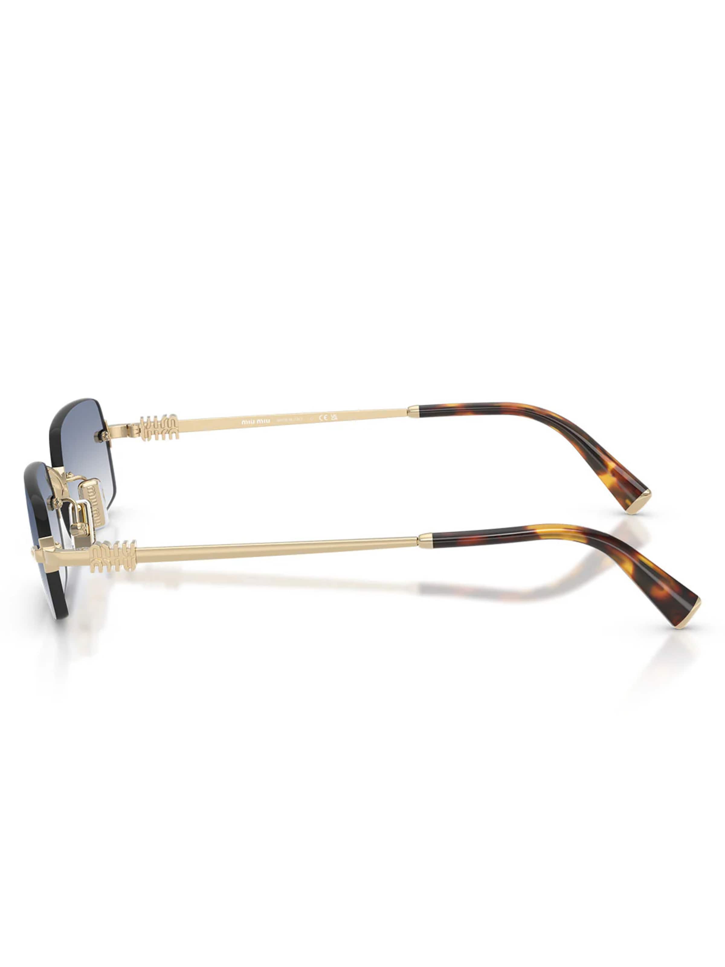 Miu Miu Sunglasses in Gold