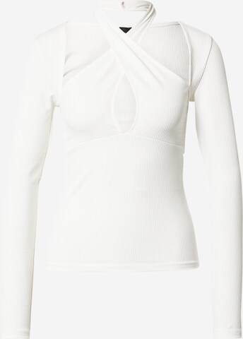 Maglietta 'Blanca' di Gina Tricot in bianco: frontale