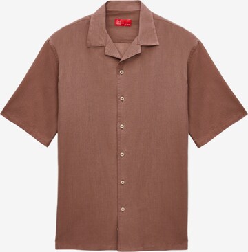 D’S Damat Regular fit Shirt in Brown: front