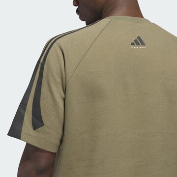 Sweat de sport ADIDAS PERFORMANCE en vert