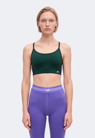 new balance Bustier Sport bh 'Essential' in Groen: voorkant