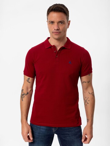 raudona Daniel Hills Marškinėliai: priekis