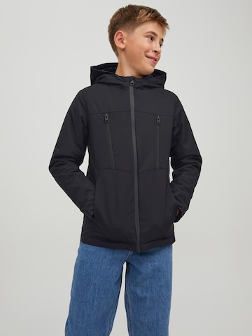 Veste mi-saison 'Abel' Jack & Jones Junior en noir : devant