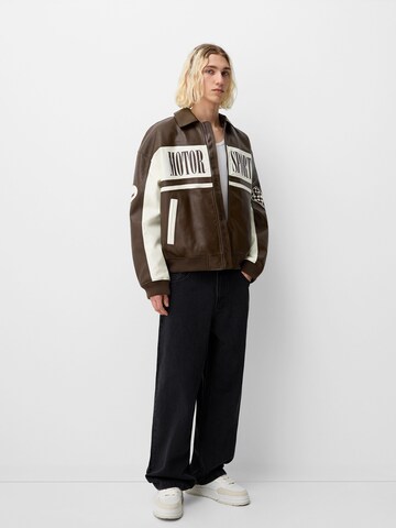 Giacca di mezza stagione di Bershka in marrone
