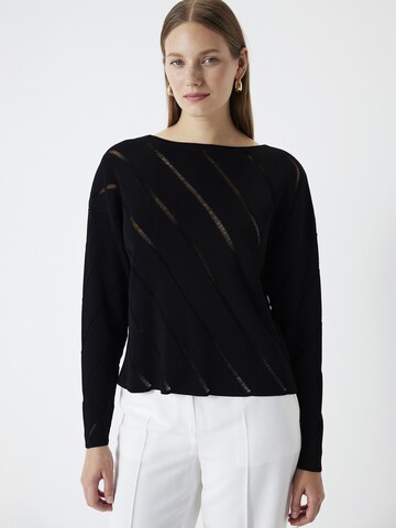 Pull-over Ipekyol en noir : devant