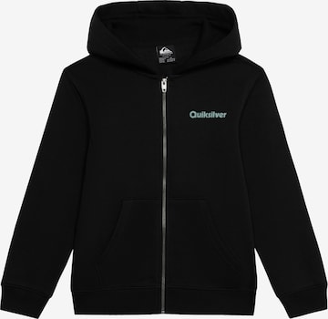 QUIKSILVER Jopa na zadrgo | črna barva: sprednja stran