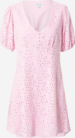 Forever New Shirt Dress in Pink: front