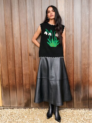 Next Stick felső - fekete