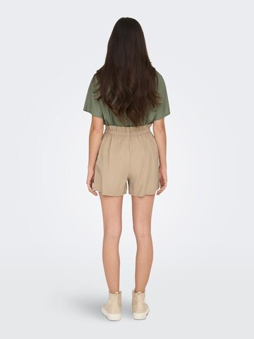ONLY Regular Pleat-front trousers 'ARIS LIFE' in Beige