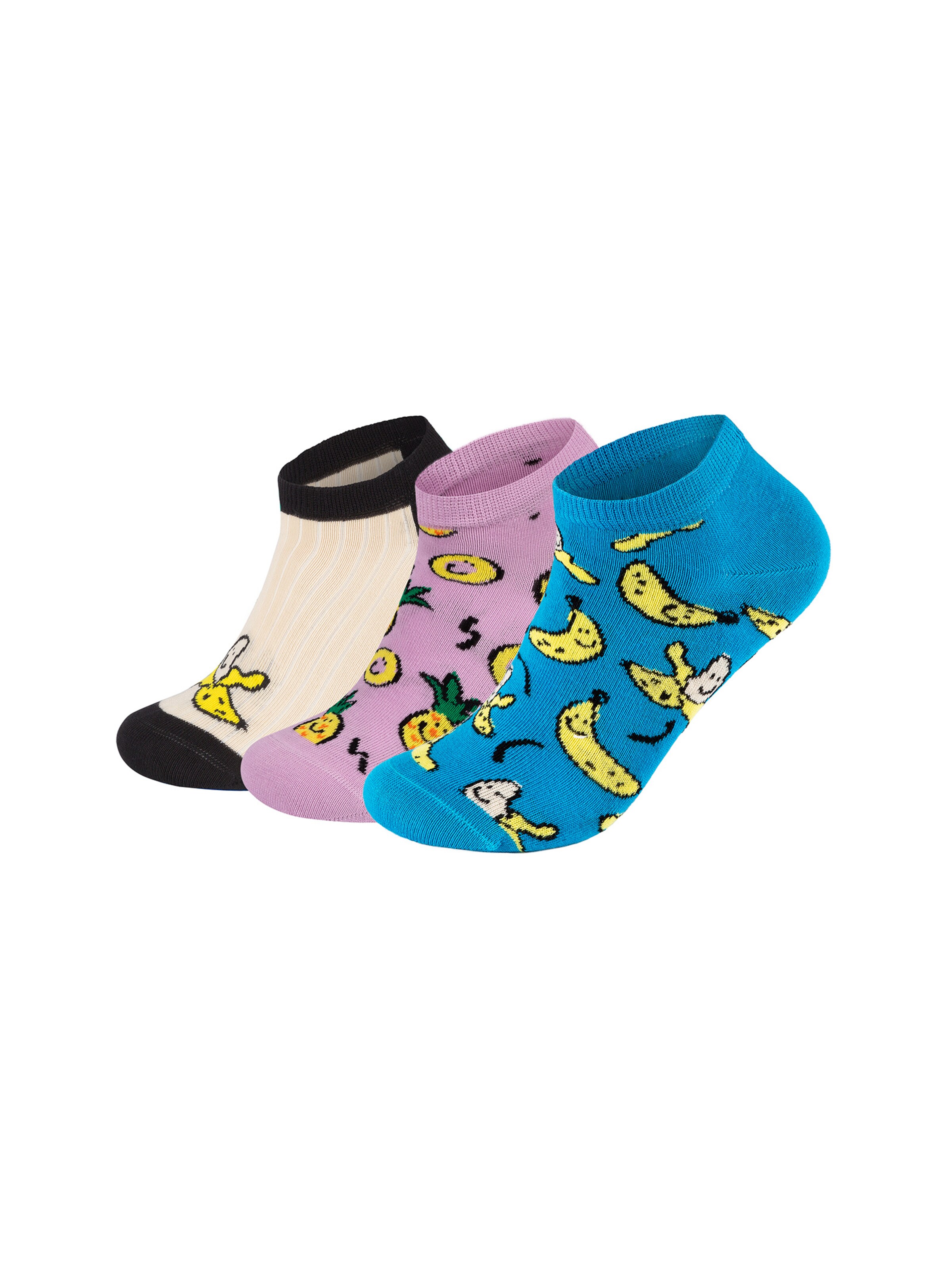 Happy Socks Socks 'Low Fruit' in Mixed colours: front