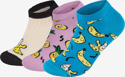 Happy Socks Chaussettes 'Low Fruit' en mélange de couleurs, Vue avec produit