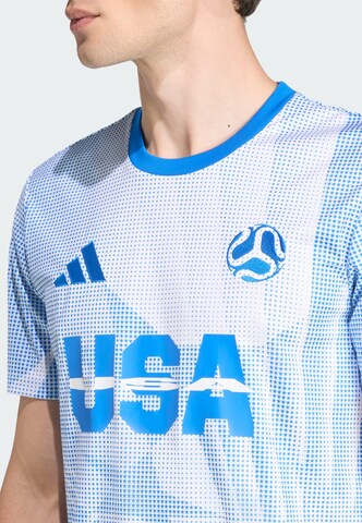 ADIDAS PERFORMANCE - Camiseta de fútbol 'USA' en blanco