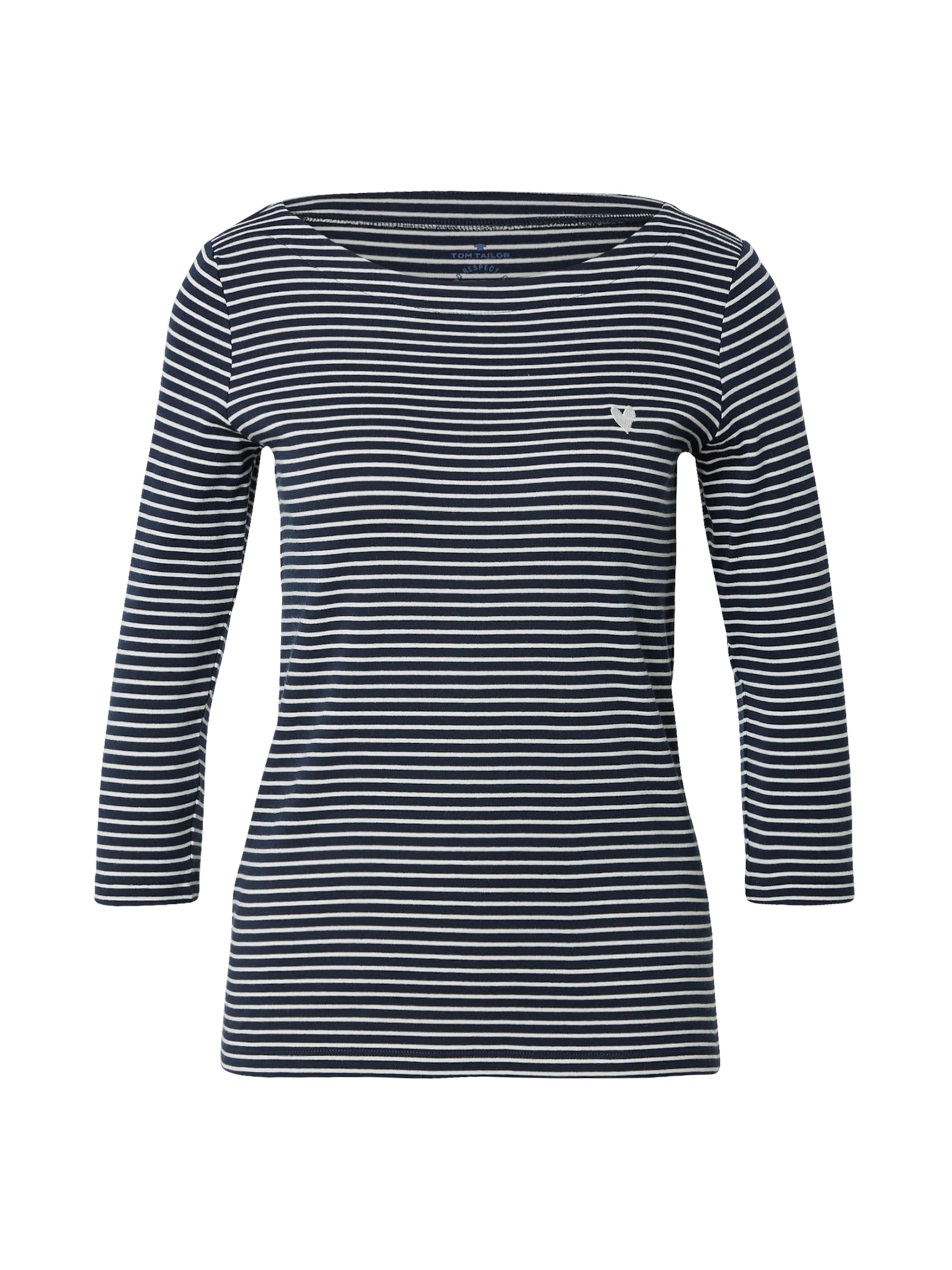 TOM TAILOR Tričko - Modrá: predná strana