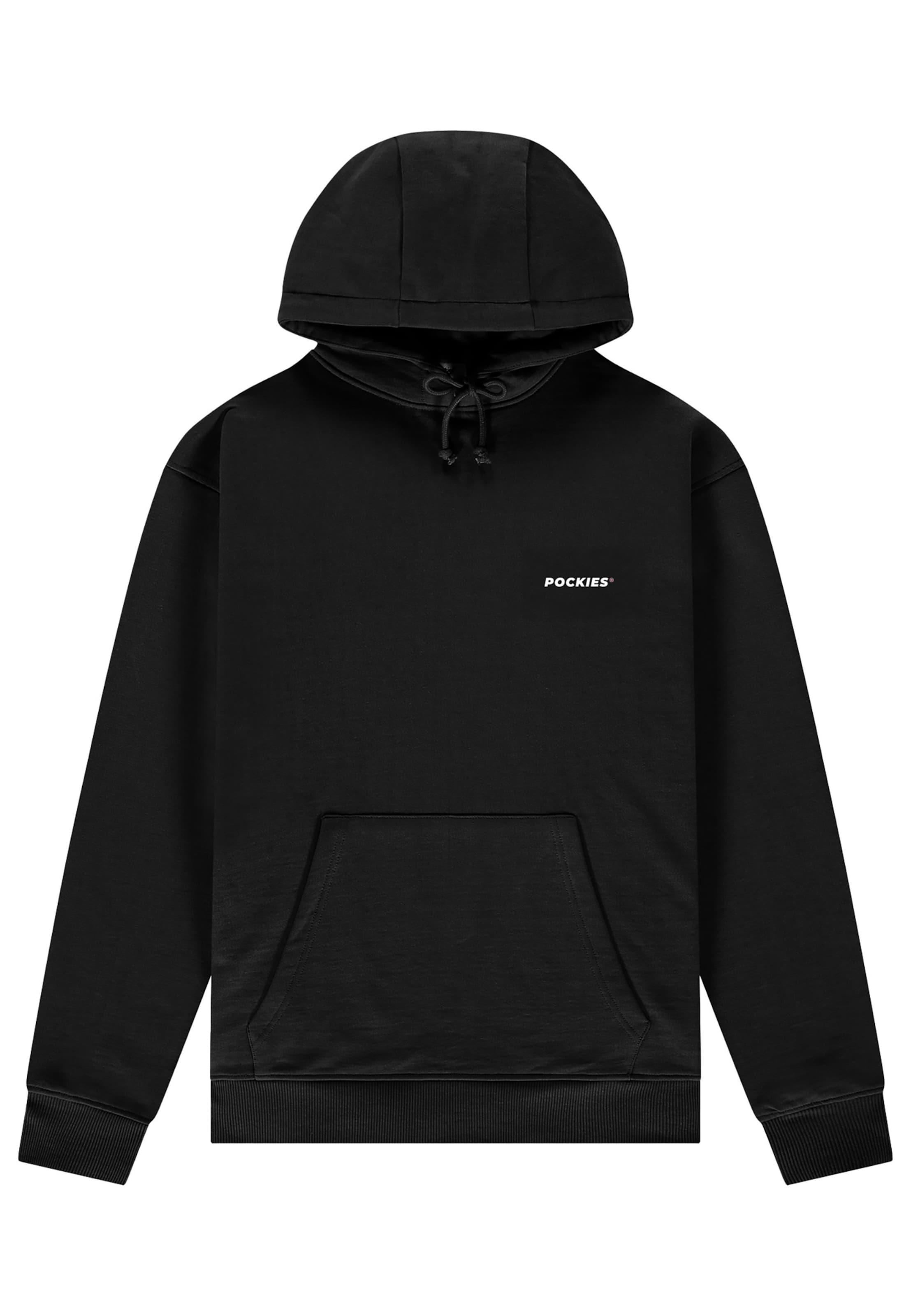 Pockies - Sudadera 'Cabin' en negro: frente