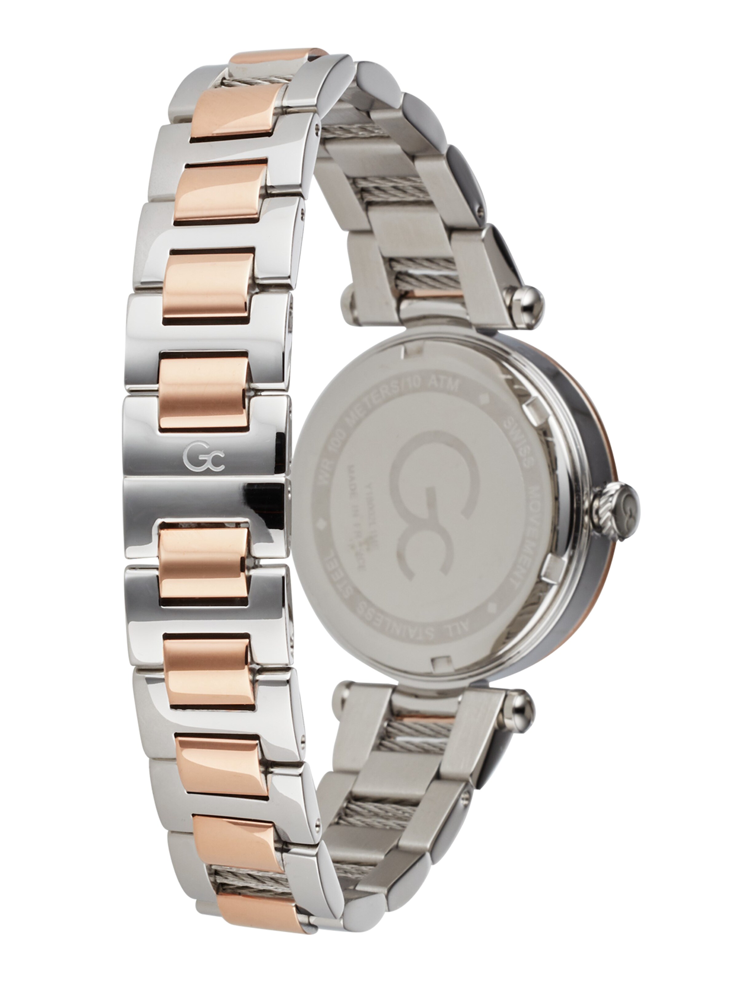 Gc Analogt ur 'CableChic' i sølv