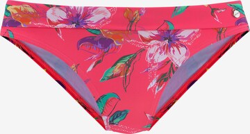 Bas de bikini LASCANA en rose : devant