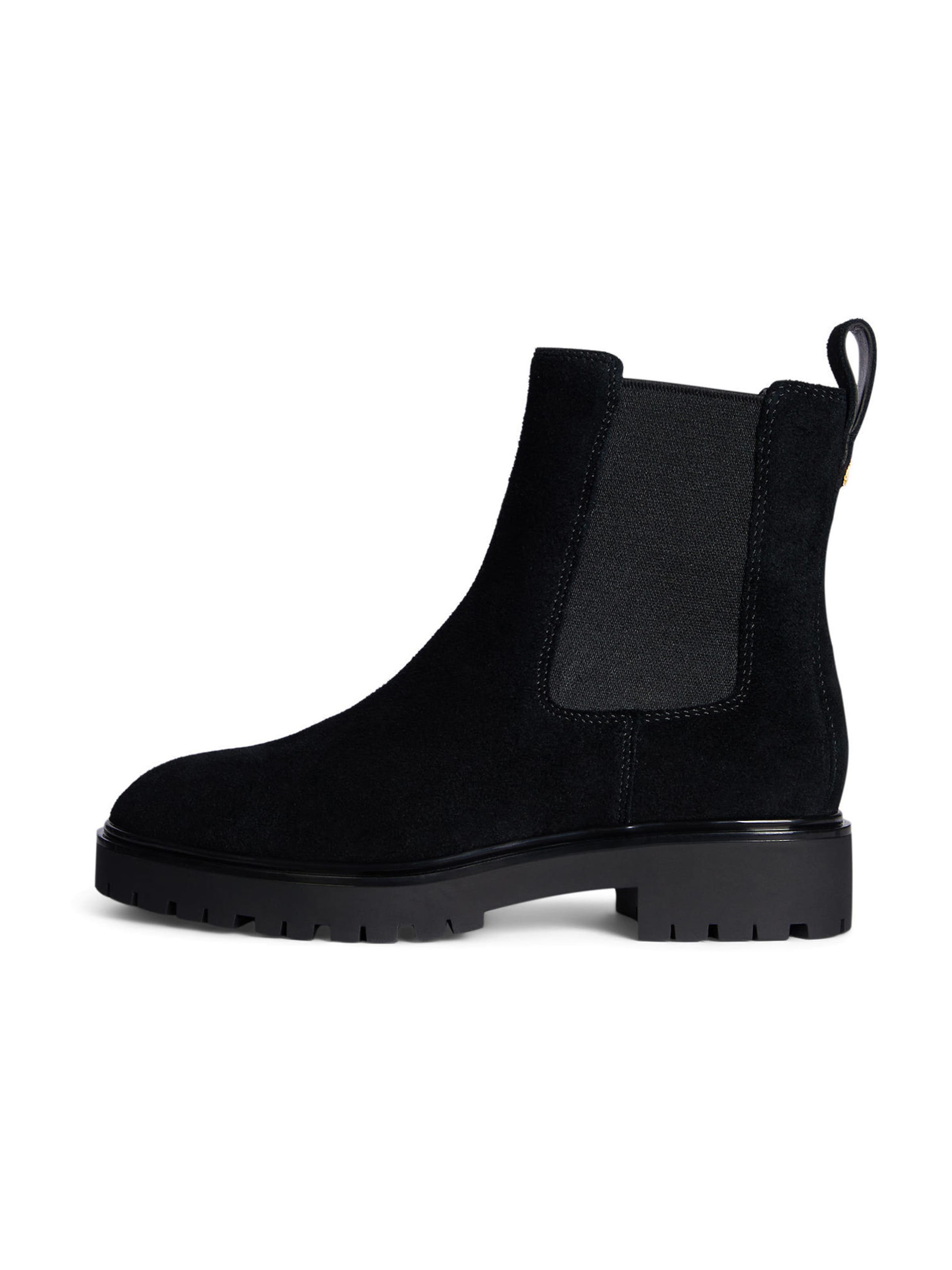 Chelsea Boots 'ALLYSON' Lauren Ralph Lauren en noir : devant