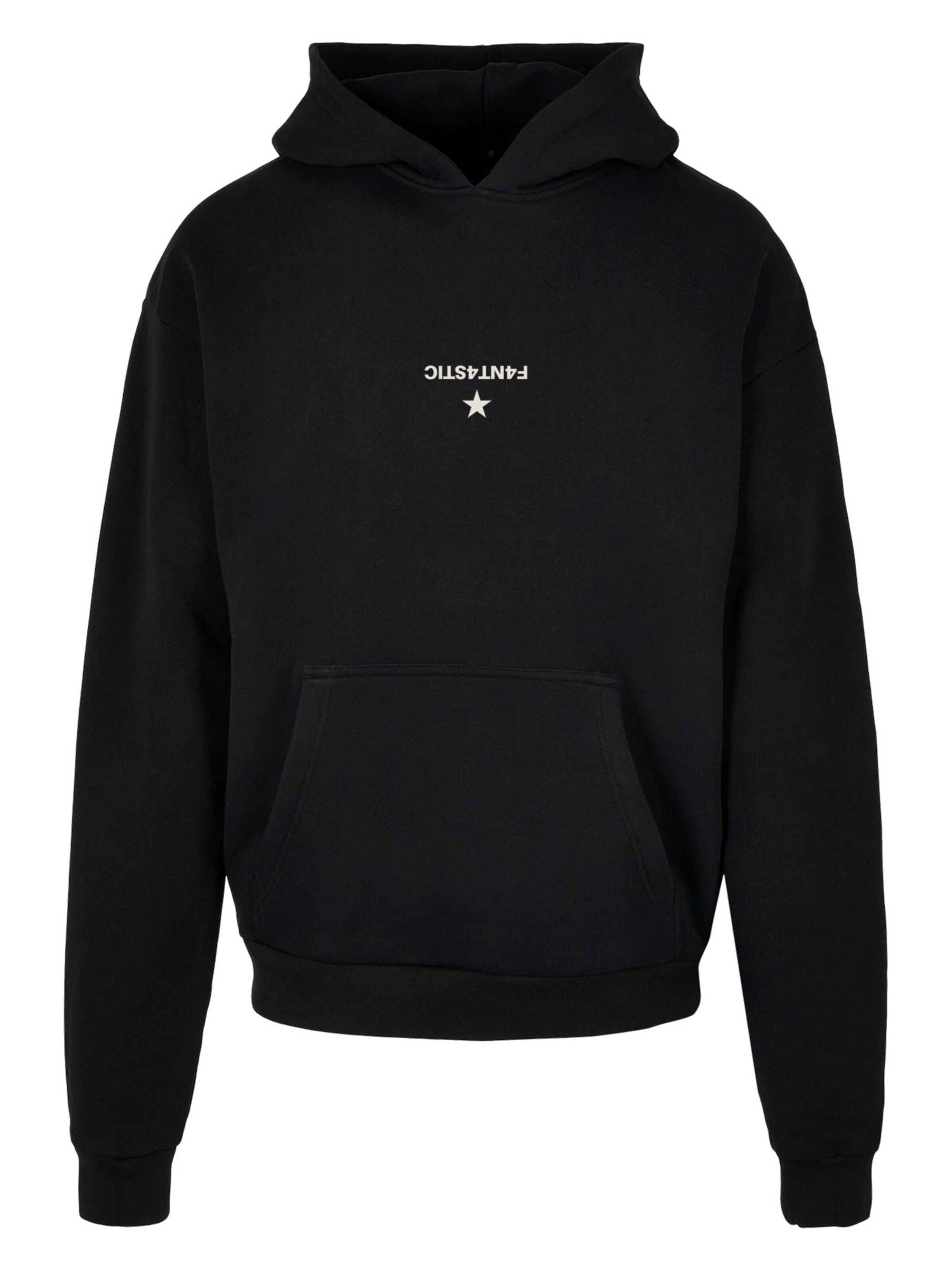 F4NT4STIC Sweatshirt in Schwarz: Vorderseite