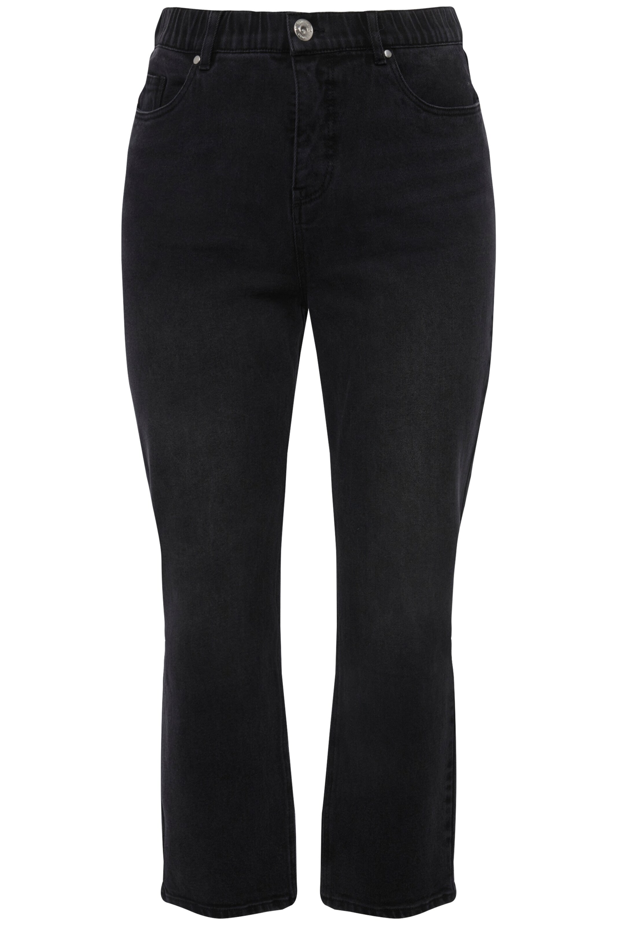 Studio Untold Regular Jeans in Zwart: voorkant