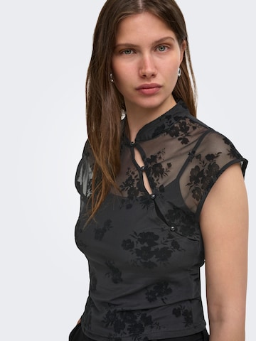 ONLY Top 'ONLMai' in Zwart