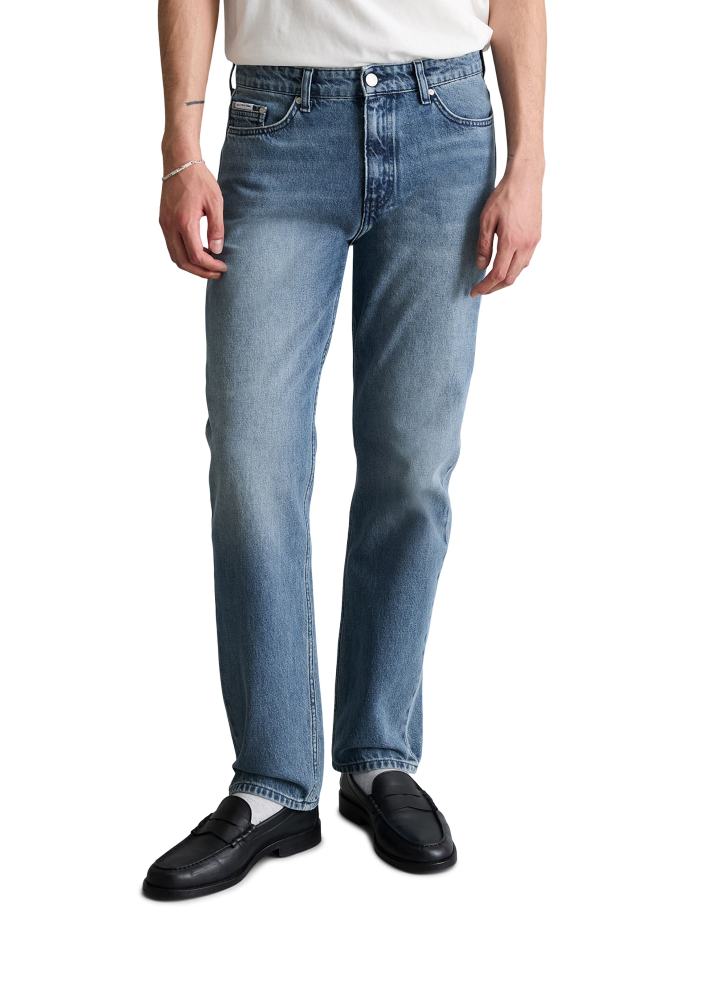 Marc O'Polo DENIM Regular Jeans in Blau: Vorderseite