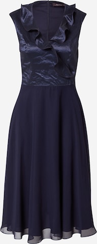 Vera Mont Dress in Blue: front