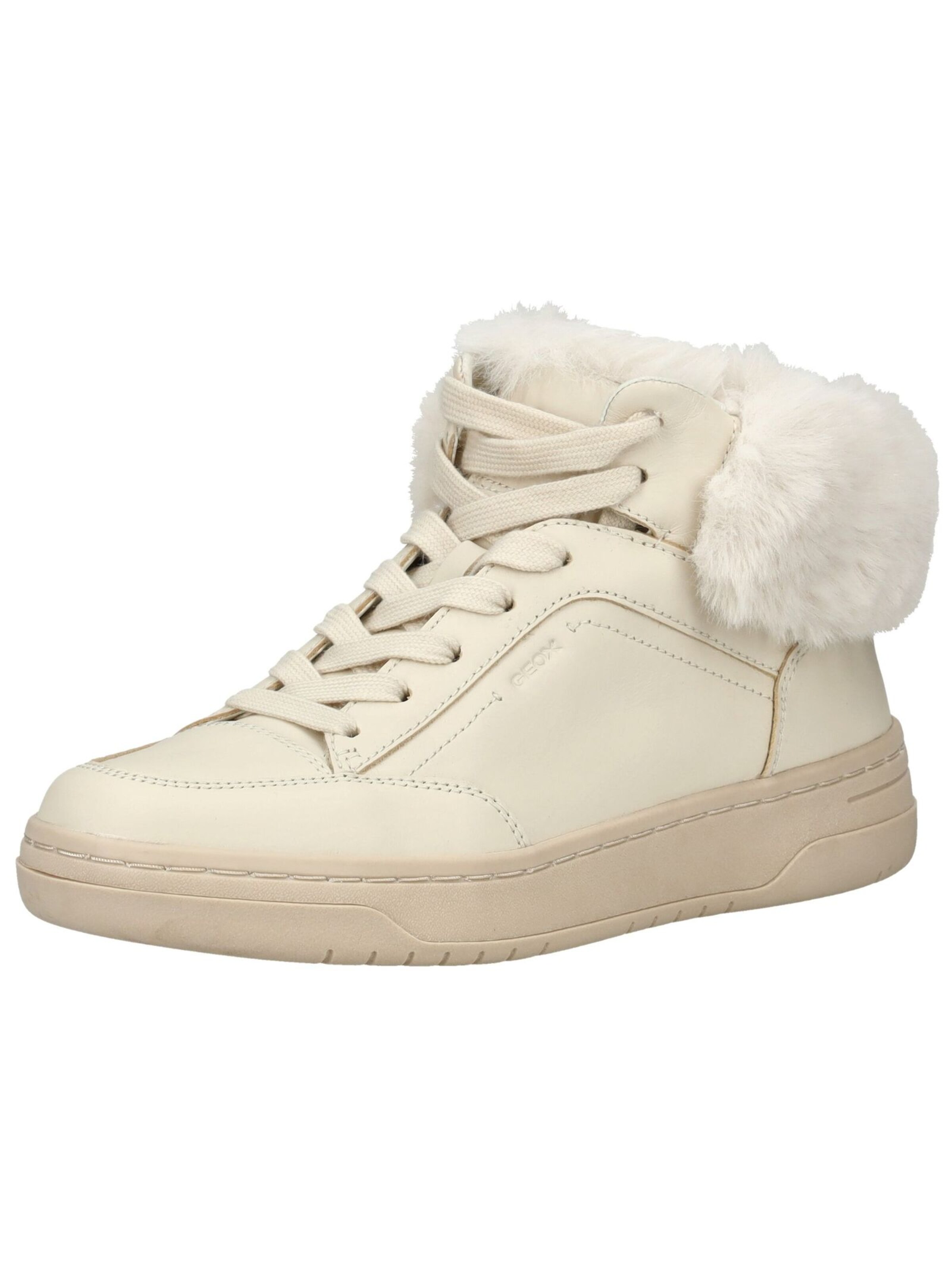 Baskets hautes GEOX en blanc : devant