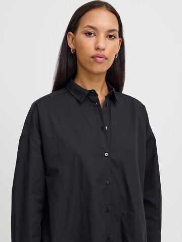 Chemisier 'IH Sadia' ICHI en noir