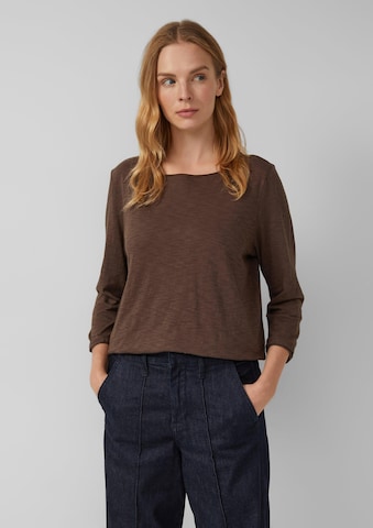 T-shirt s.Oliver en marron : devant