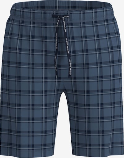 TOM TAILOR Men + Pyjamahousut värissä sininen / laivastonsininen / valkoinen, Tuotenäkymä