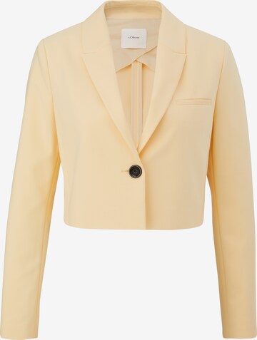 s.Oliver BLACK LABEL Blazer in Yellow: front