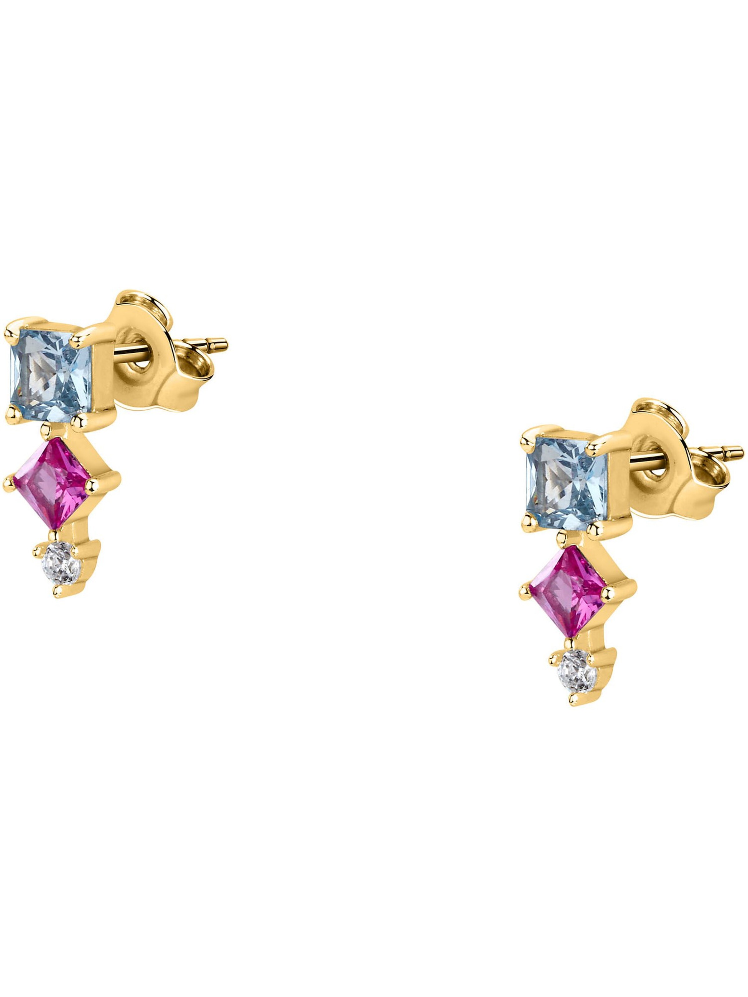 CHRIST Ohrringe in Gold: Vorderseite