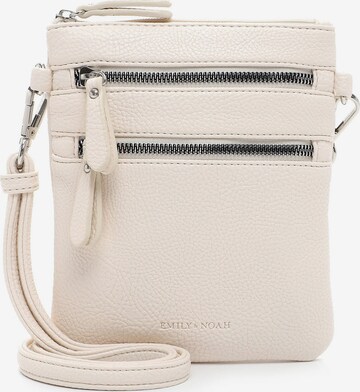 Borsa a tracolla 'Emma' di Emily & Noah in beige: frontale