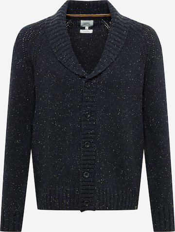 CAMEL ACTIVE Knit cardigan in Black: front