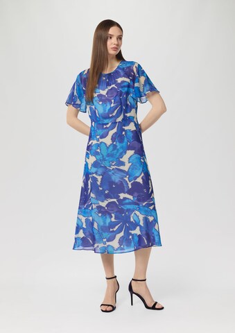 COMMA Dress in Blue: front