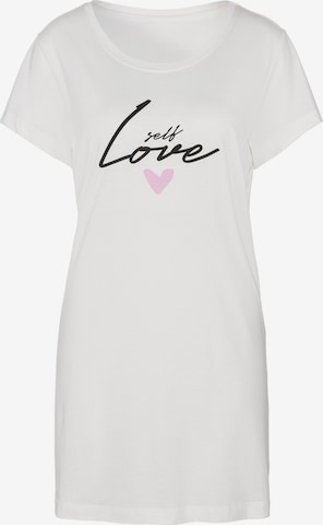 s.Oliver Nightgown in White: front