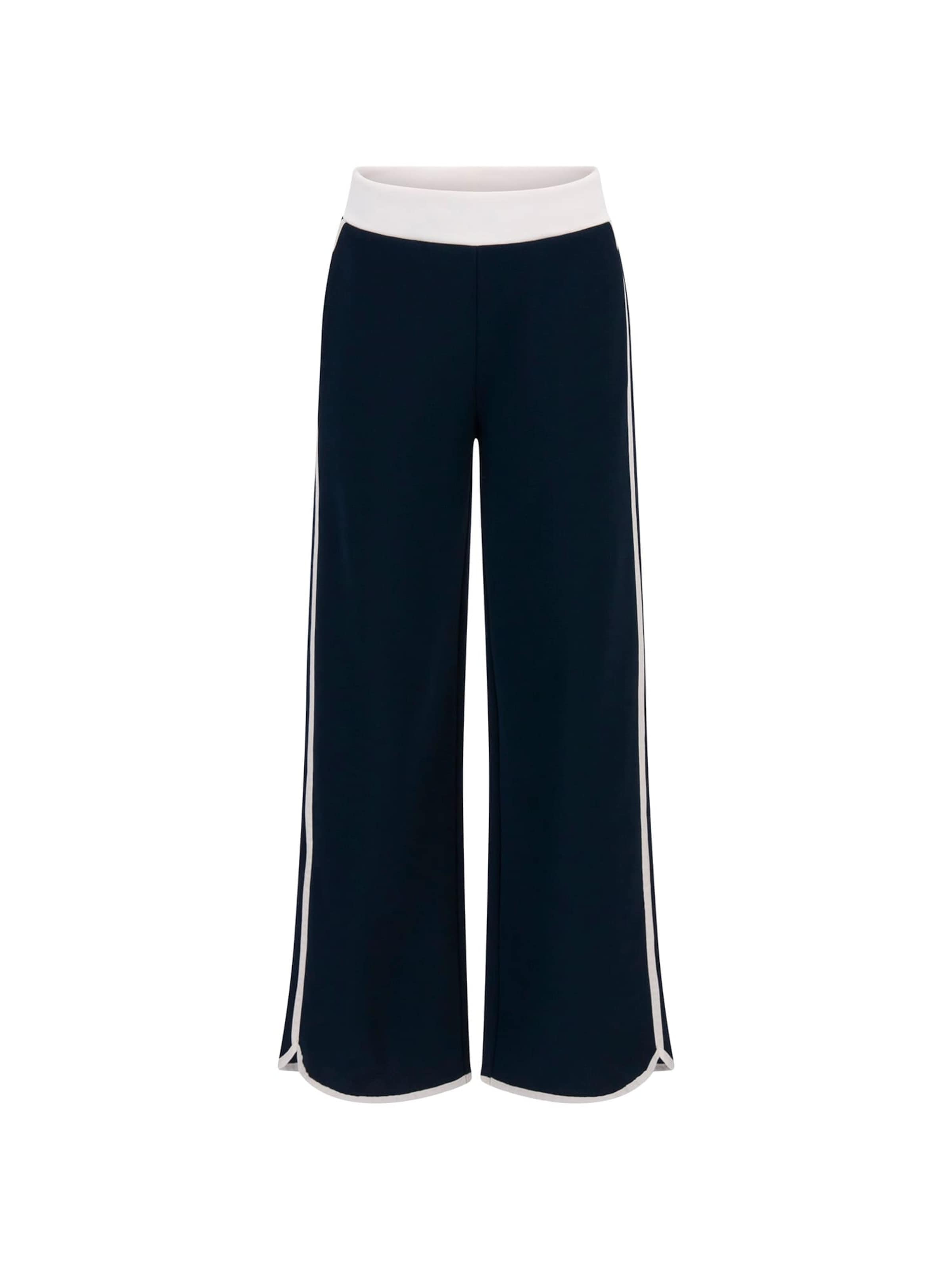 GUESS Wide Leg Hose in Blau: Vorderseite