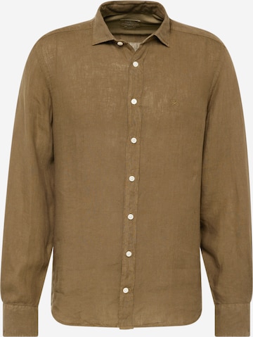 Hackett London Regular fit Button Up Shirt in Green: front