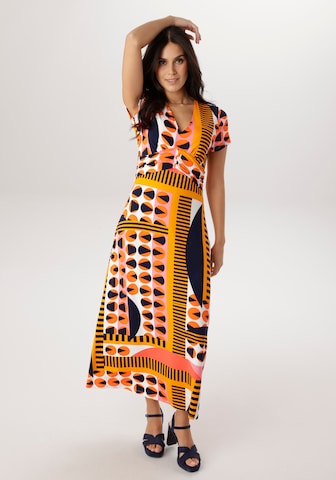 Aniston SELECTED Dress in Orange: front