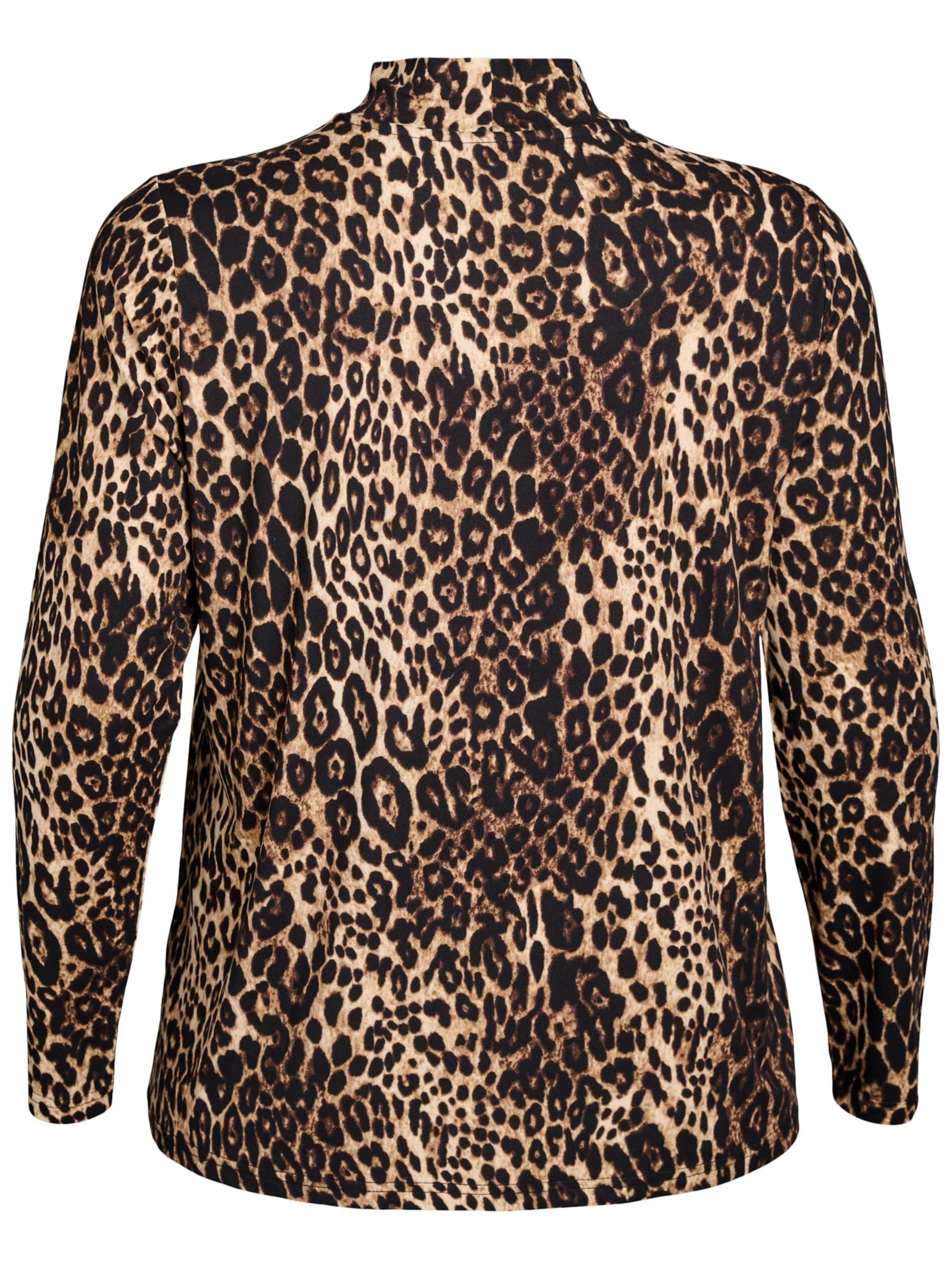 Tricou 'FLDaje' de la Flash by Zizzi pe negru