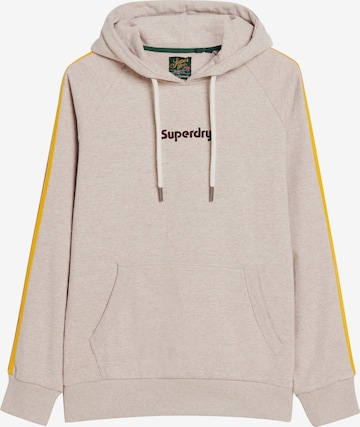 Superdry Sweatshirt in Beige: voorkant