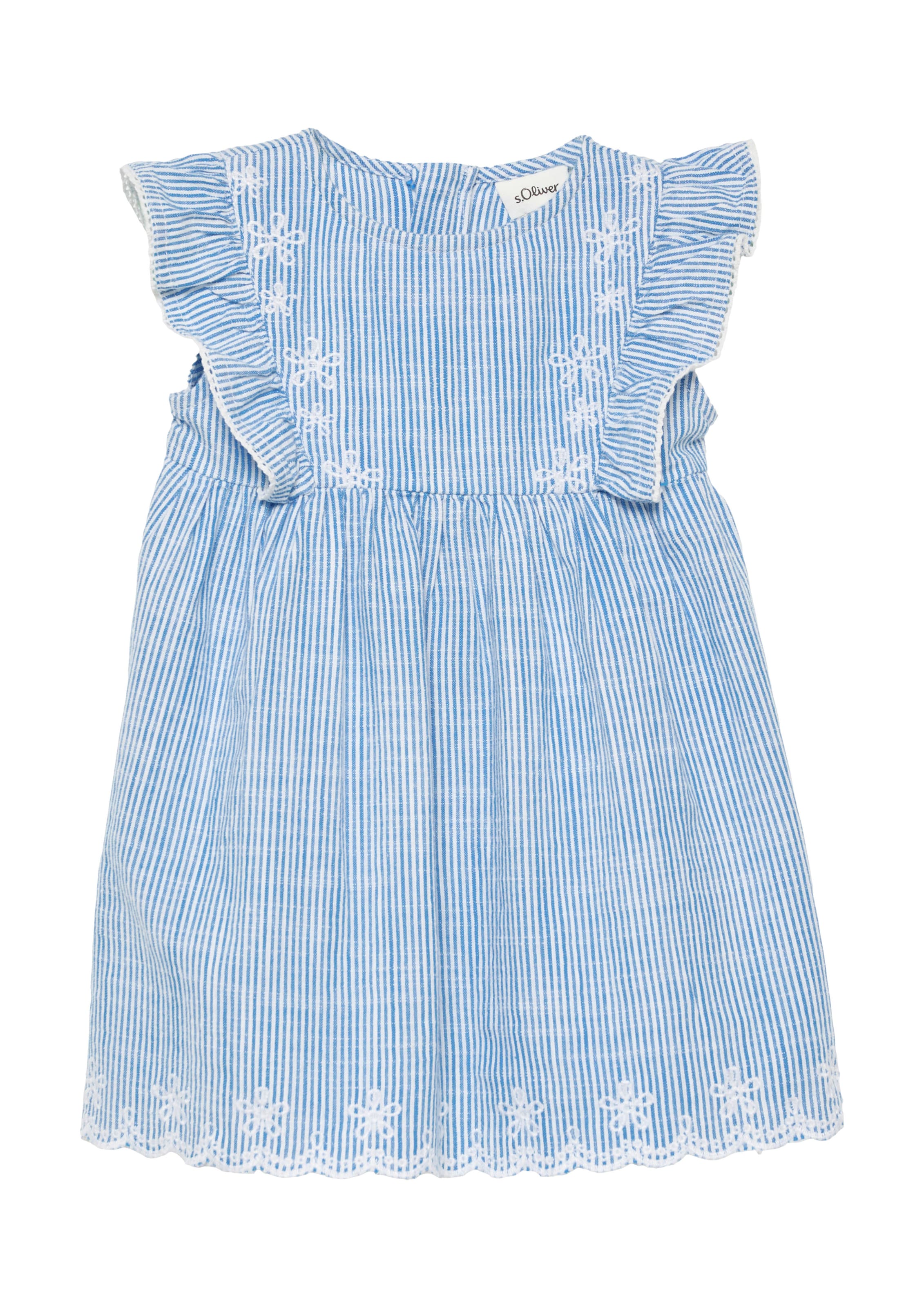 s.Oliver Dress in 68 in Gentian / White, Item view