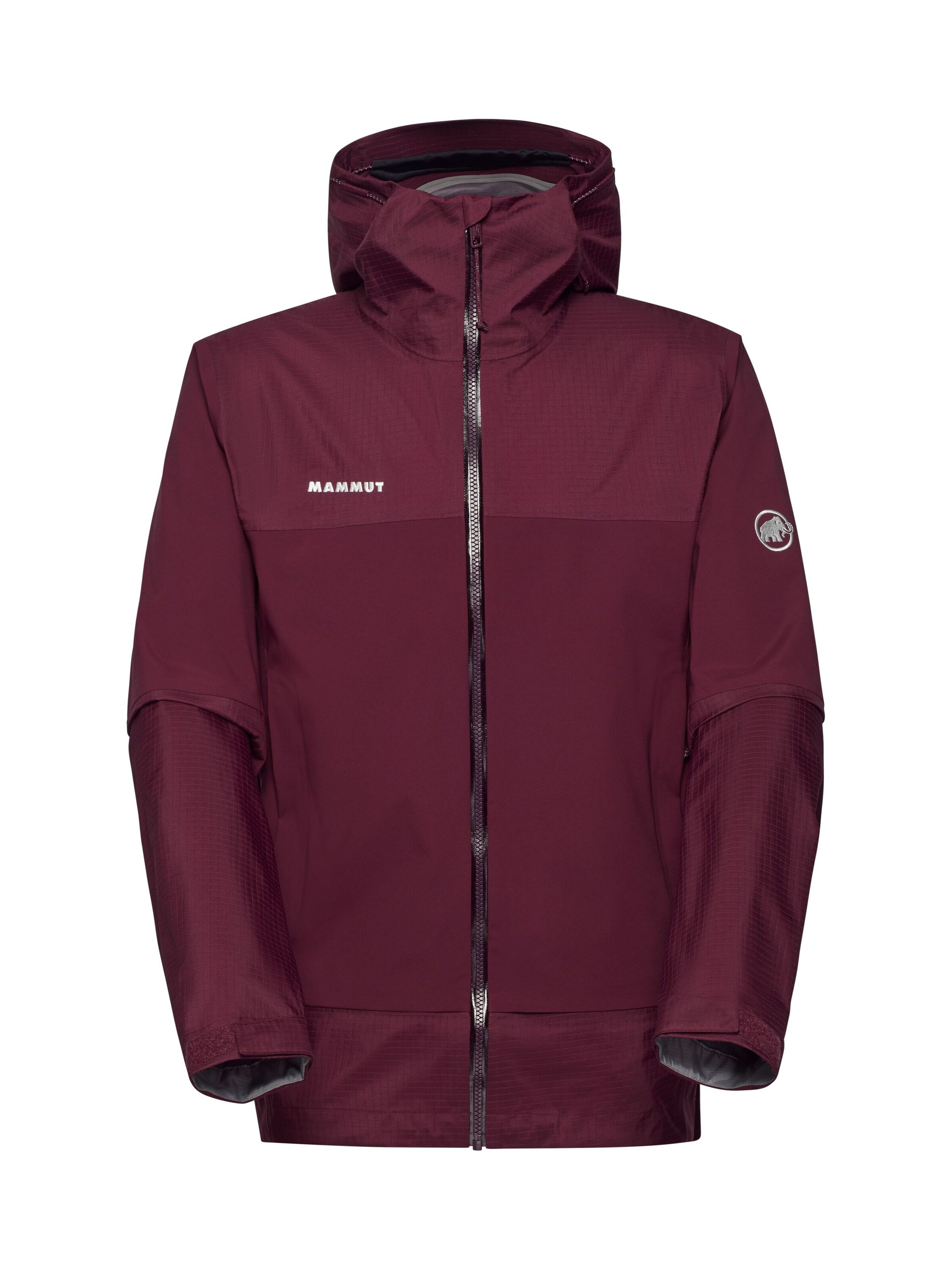 MAMMUT Outdoor jacket in Bordeaux / Black, Item view