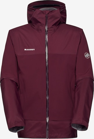 MAMMUT Outdoorjacke ‘Ducan Guide HS’ in Rot: Vorderseite