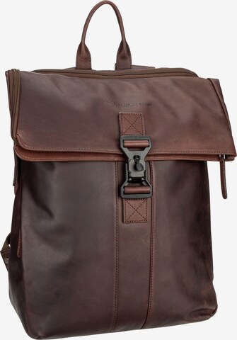 The Chesterfield Brand Rucksack 'Savona' in Braun: predná strana