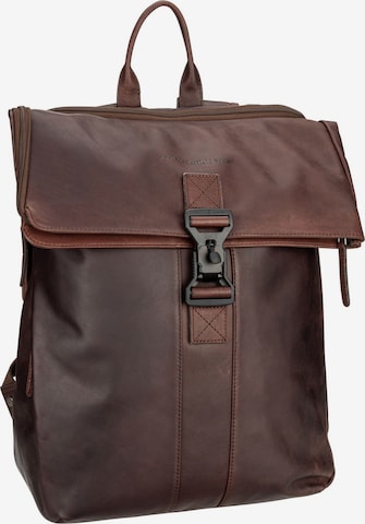 The Chesterfield Brand Backpack 'Savona' in Brown: front