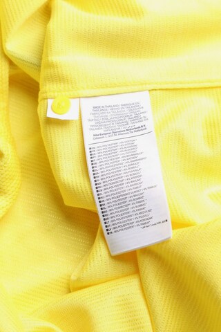 NIKE Poloshirt L in Gelb