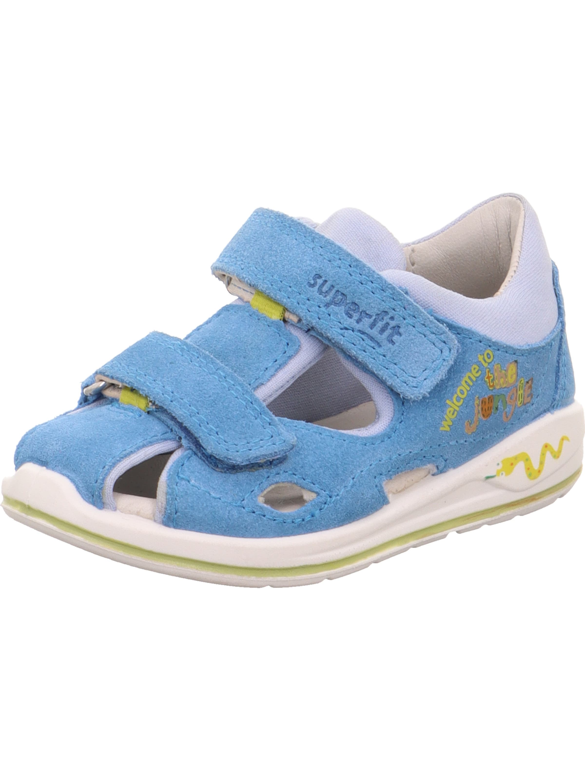SUPERFIT Sandals & Slippers 'Boomerang' in Blue: front