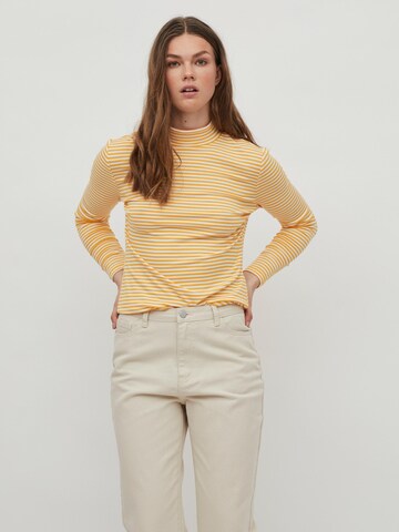 Vila Petite Shirt 'THESSA' in Geel: voorkant